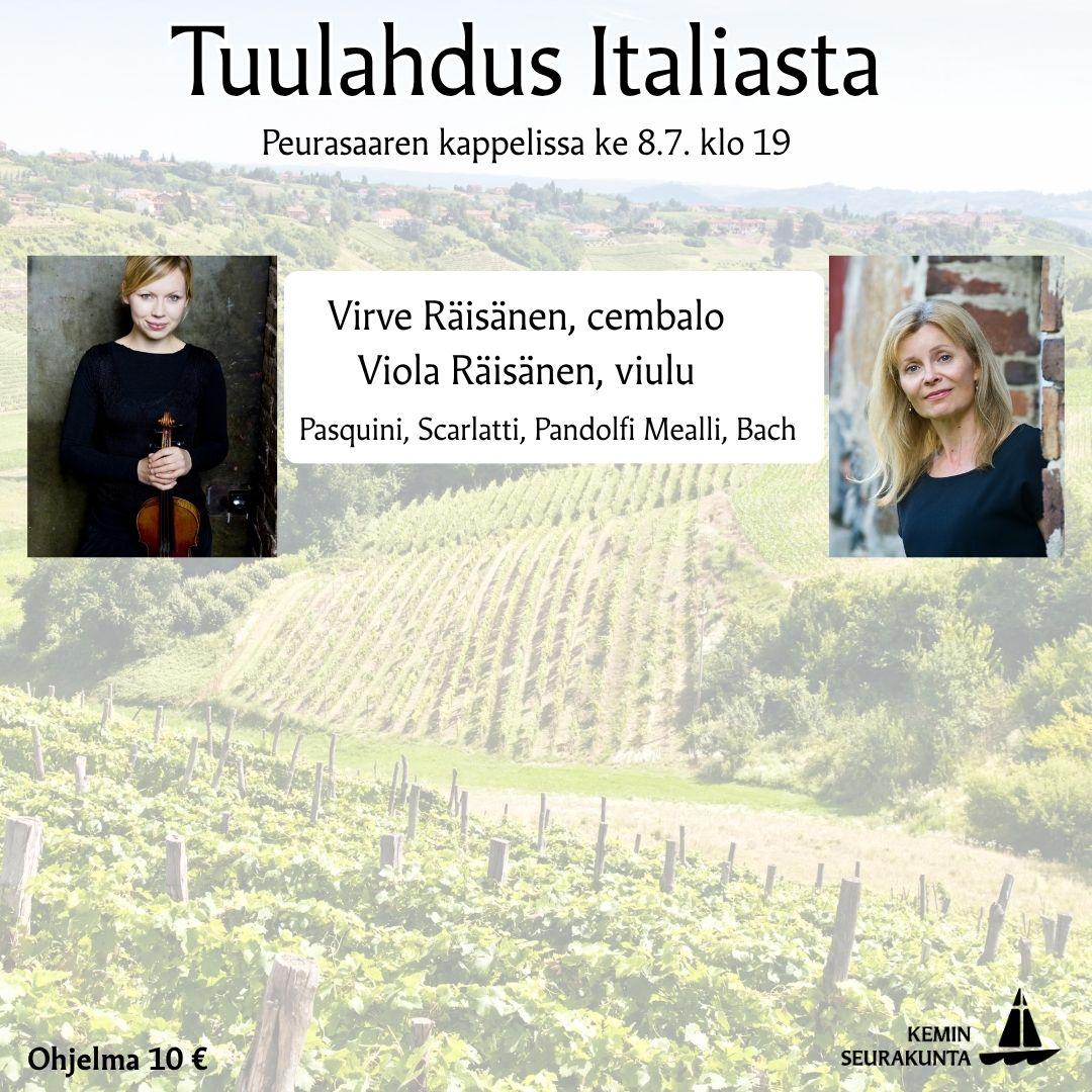 Tuulahdus Italiasta