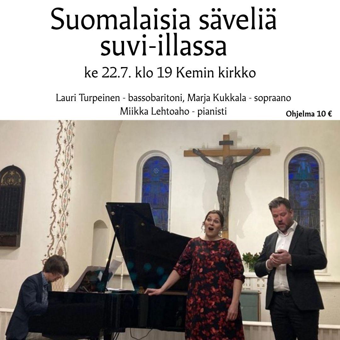 Suomalaisia säveliä suvi-illassa