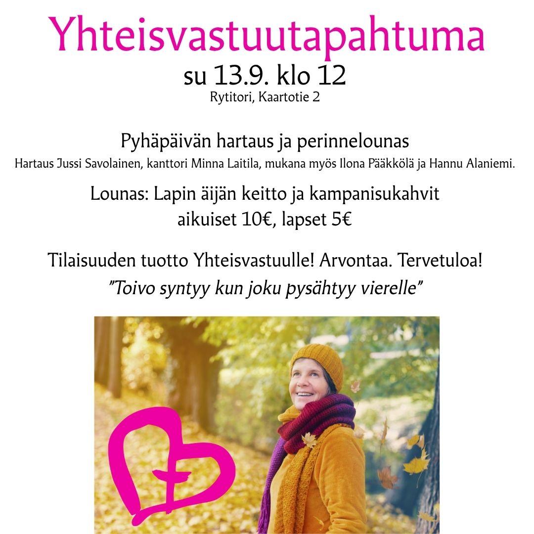 Yhteisvastuutapahtuma